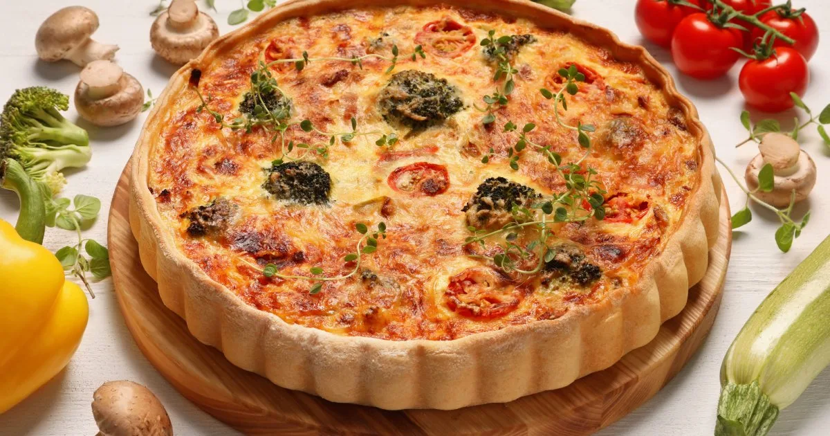 По сезону: тарт з літніми овочами