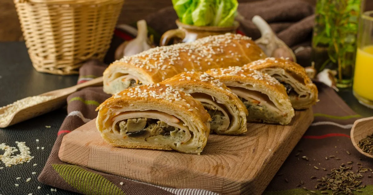 Ідеальний в усіх аспектах: рулет з куркою і баклажанами