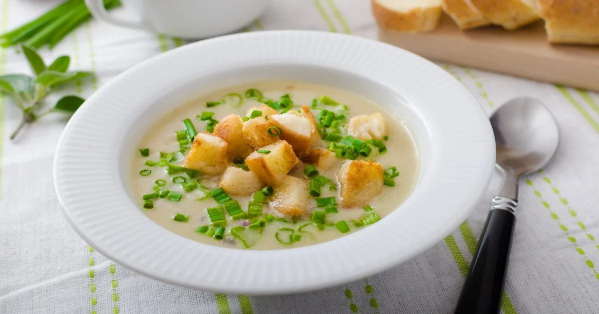 Баскський часниковий суп Sopa de ajo