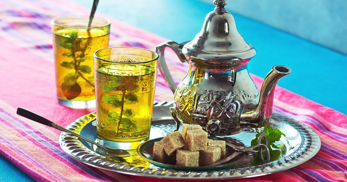 Марокканський м’ятний зелений чай
