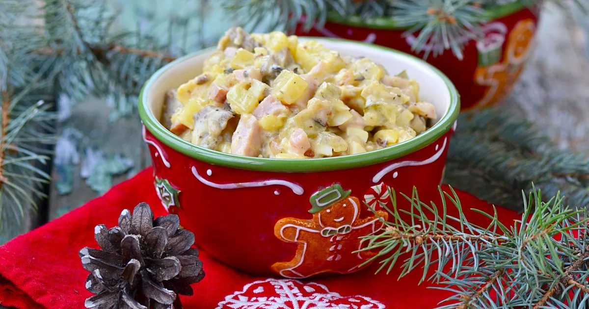 Картопляний салат по-селянськи