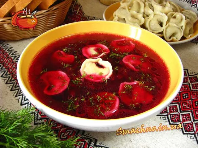 Борщ з вушками