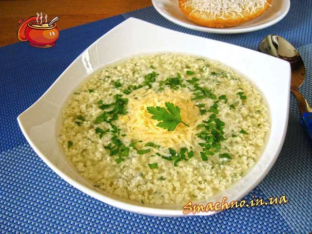 Суп страчателла