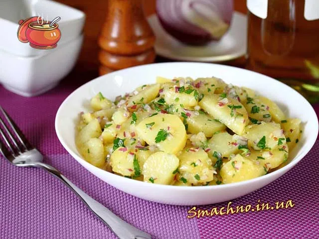Французький картопляний салат