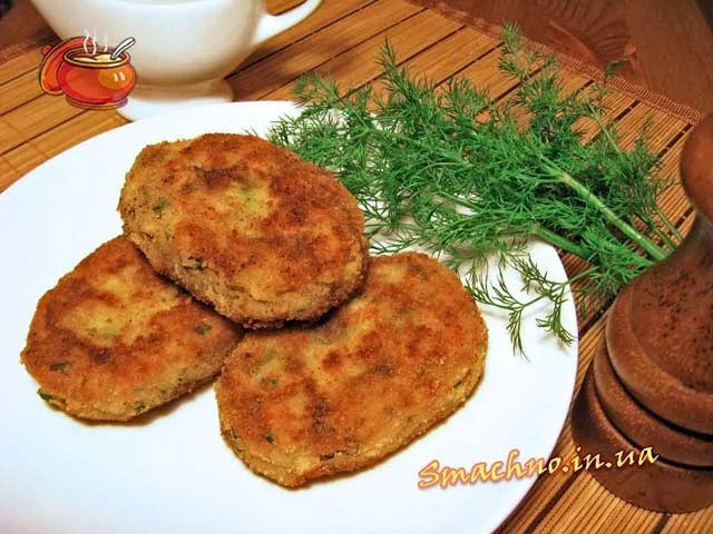 Картопляно-курячі котлети