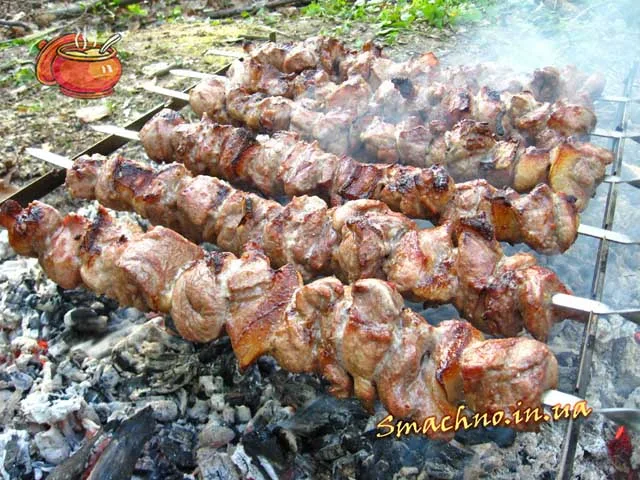 Шашлик зі свинини